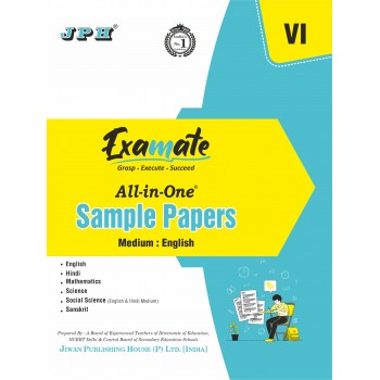 Examate All in One Sample Paper E/M Class VI