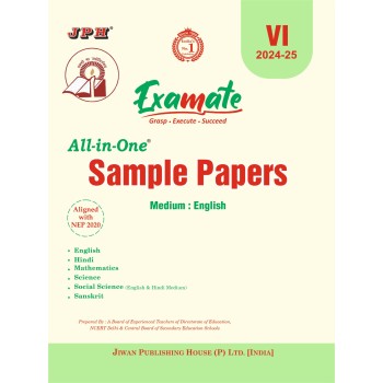 Examate All in One Sample Paper E/M Class VI