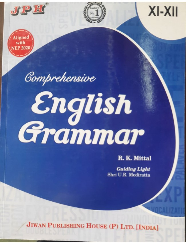 Comprehensive ENGLISH  GRAMMAR  XI-XII