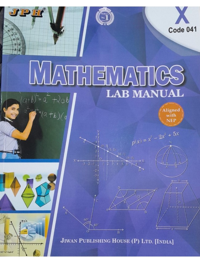 Lab Manual Include Practical Book Mathematics Class X E/M FOUR COLOUR