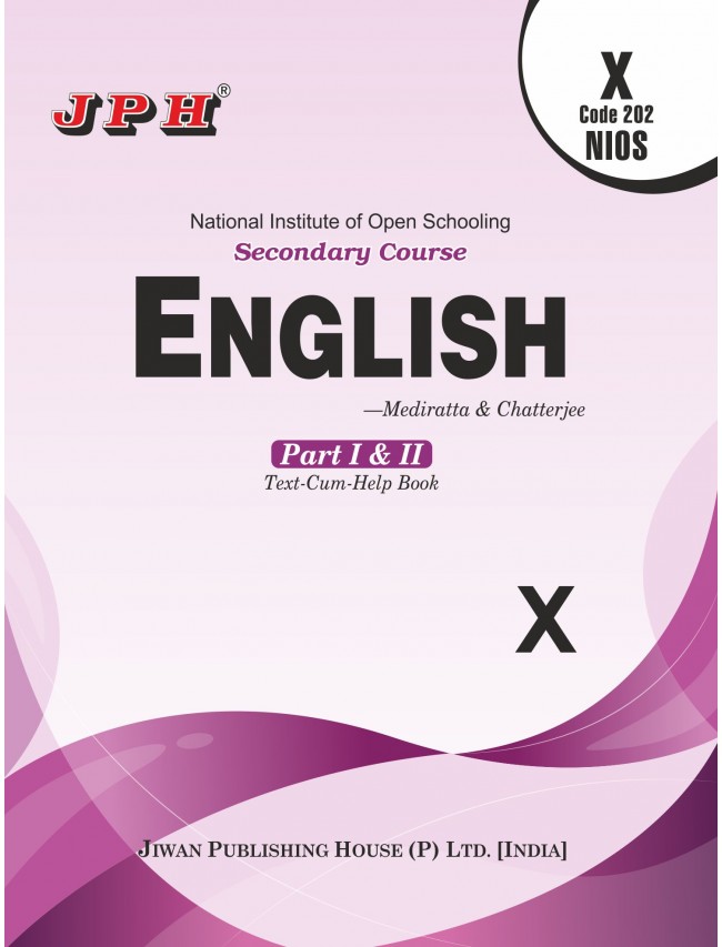 Text-cum Help Book Nios English Class X