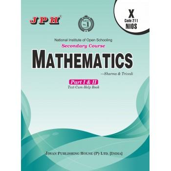 Text-cum Help Book Nios Mathematics Class X E/M