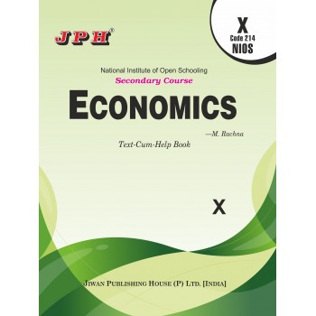 Text-cum Help Book Nios Economics Class X E/M