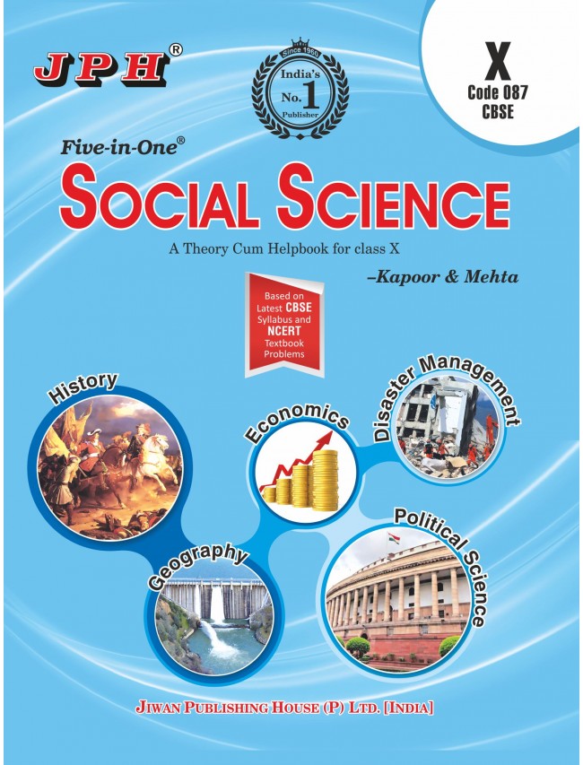 Text-cum Help Book Social Science  Class X E/M