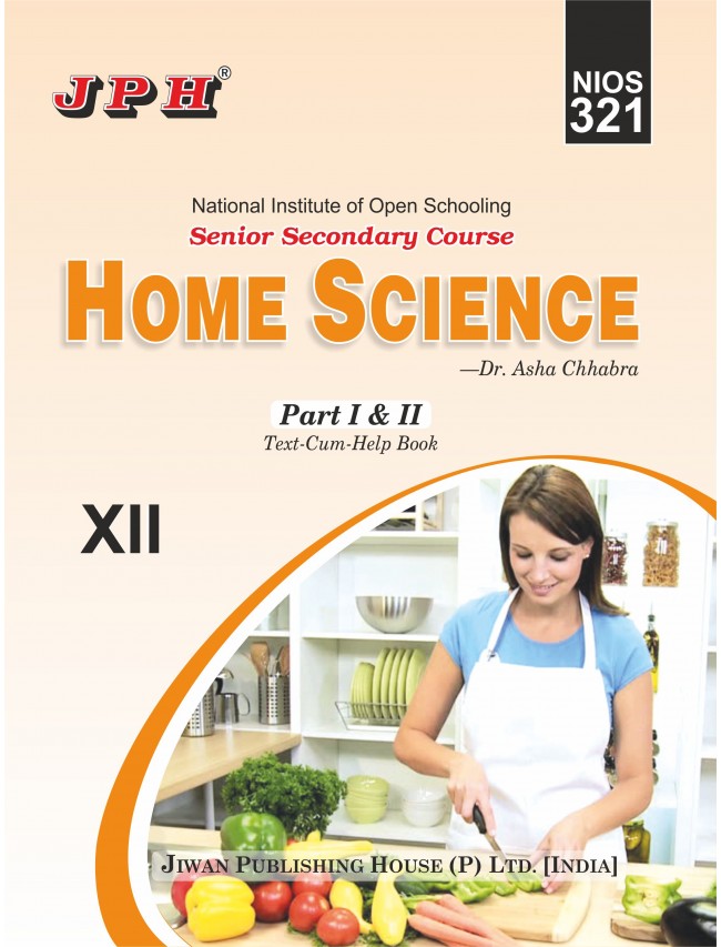 Text-cum Help Book Nios Home Science Class XII E/M