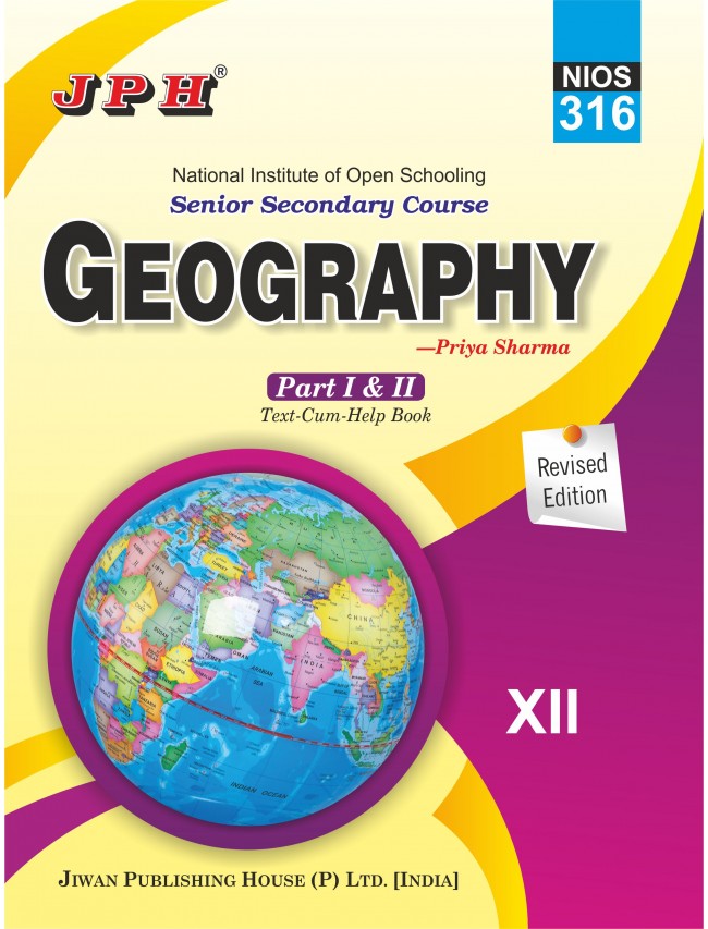 Text-cum Help Book Nios Geography Class XII E/M