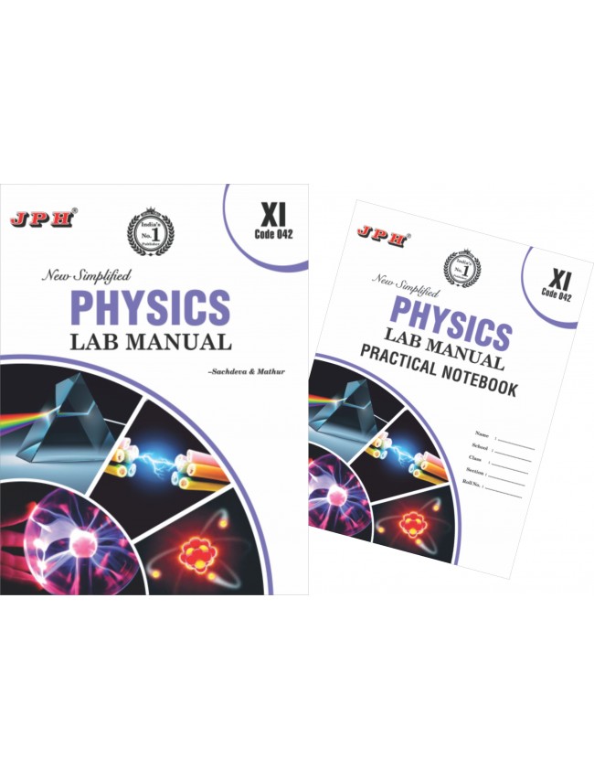 Lab Manual With Practical Book Physics Class XI E/M